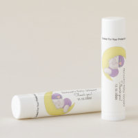 Cute Baby Elephant Baby Shower Favor Lip Balm