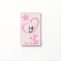 Cute Baby Elephant for Girl Personalized Light Switch Cover