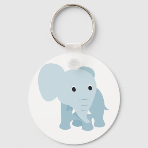 Cute Baby Elephant Keychain