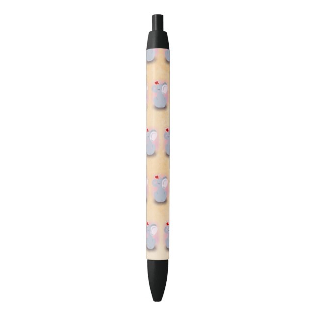 Cute Baby Elephant Pen (Front Vertical)