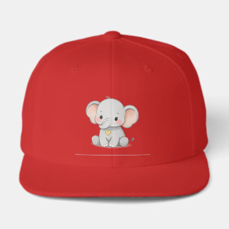 Cute Baby Elephant – Toddler Clothing Design Visor