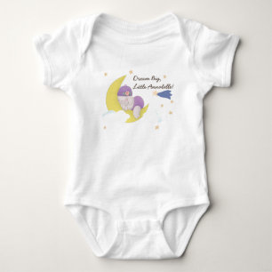 Cute Baby Elephant Twinkle Star Dream Big Custom Bodysuit