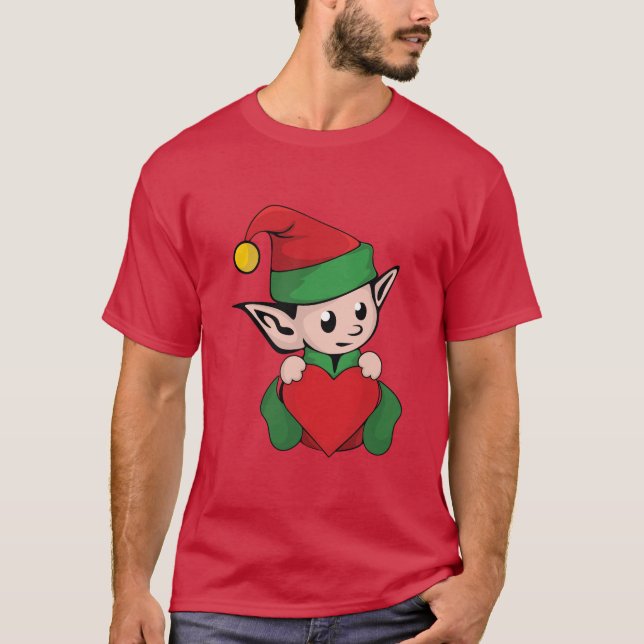 Cute Baby Elf T-Shirt (Front)