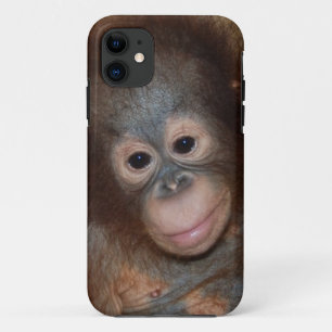 Cute Baby Face Primate iPhone 11 Case