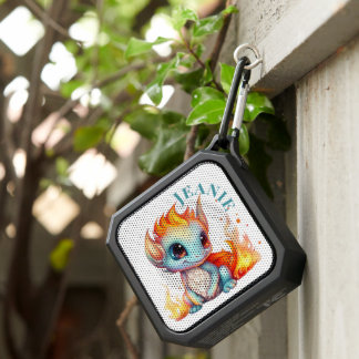 Cute Baby Fire Dragon Personalized Bluetooth Speaker