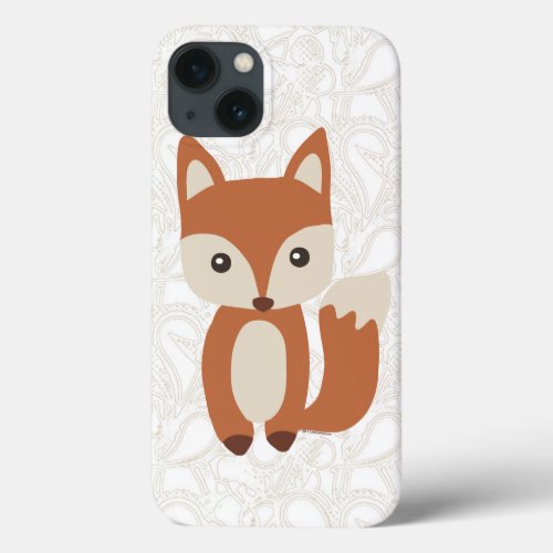 Cute Baby Fox iPhone 13 Case