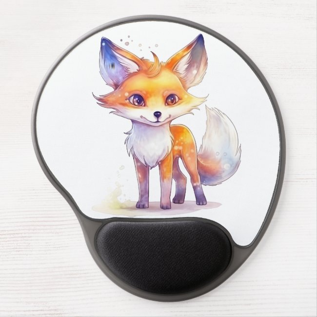 Cute Baby Fox Gel Mousepad