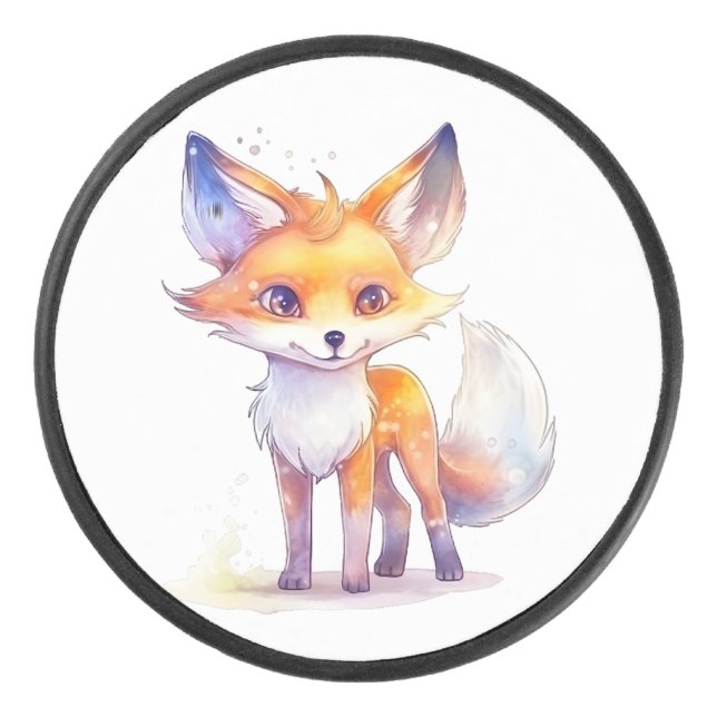 Cute Baby Fox Puck (Front)