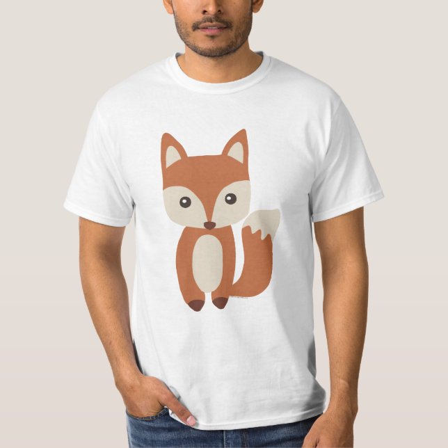 Cute Baby Fox T-Shirt (Front)