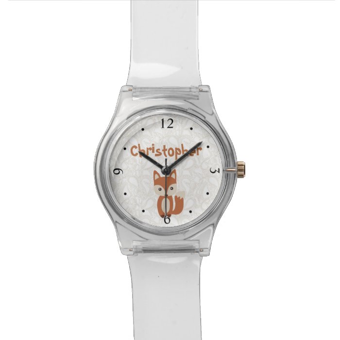 Cute Baby Fox Wristwatches