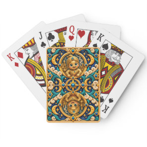 Cute Baby Genie, Mythical Poker Cards