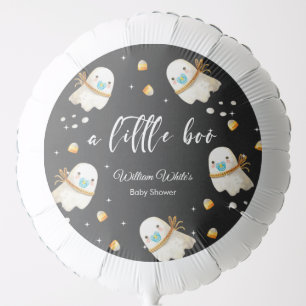 Cute Baby Ghost Halloween Fall Baby Shower Balloon