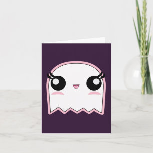 Cute Baby Ghost Note Card