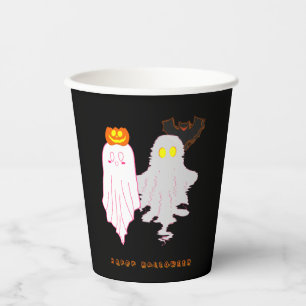 Cute Baby Ghosts Halloween Paper cup