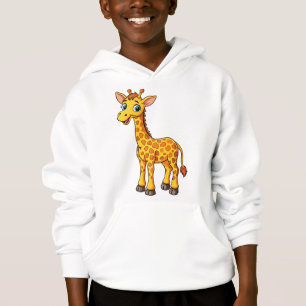 Cute Baby Giraffe Cartoon-35281 Hoodie