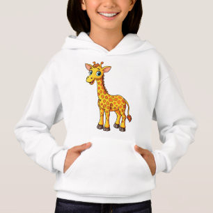 Cute Baby Giraffe Cartoon-35281 Hoodie