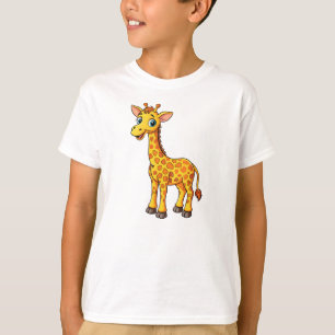 Cute Baby Giraffe Cartoon-35281 T-Shirt