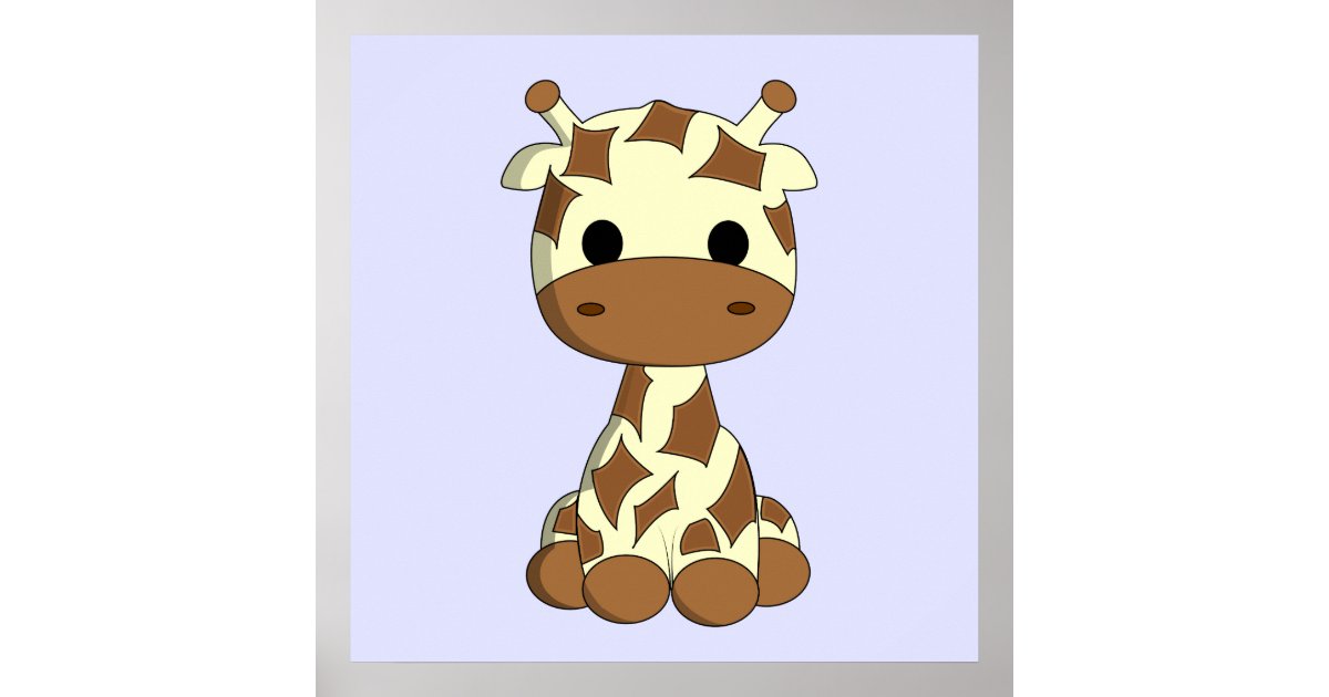 giraffe head cartoon