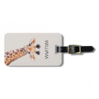 Cute Baby Giraffe Custom Name