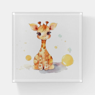 Cute Baby Giraffe Paperweight