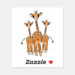 Cute Baby Giraffe, safari animals  Sticker