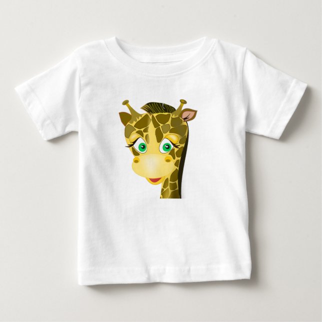 Cute Baby Giraffe - T-Shirt (Front)