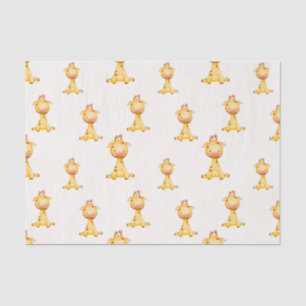 Cute baby giraffe tissue paper