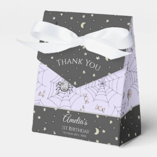 Cute Baby Girl Bats Halloween & Fall Favor Boxes