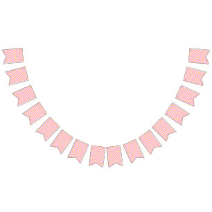 Cute Baby Girl Bunting Flags