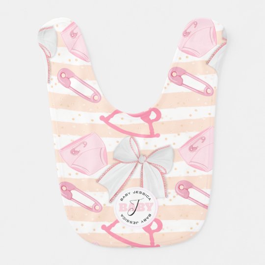 cute baby girl bibs