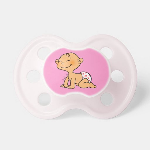 cute baby girl pacifiers | Zazzle