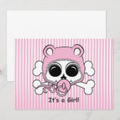Cute Baby Girl Skull (Front/Back)