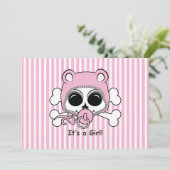 Cute Baby Girl Skull (Standing Front)
