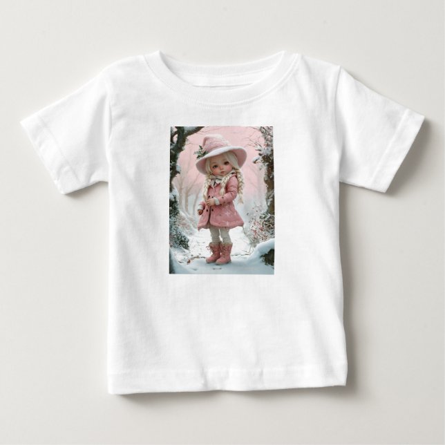 Cute baby girls T-Shirt  (Front)