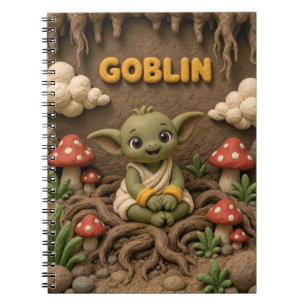 Cute Baby Goblin, Mythical Notebook