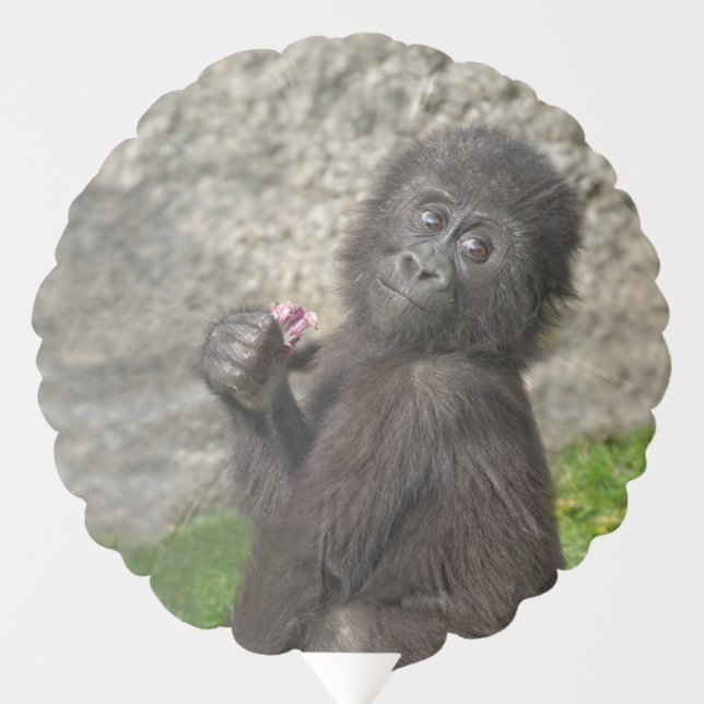Cute Baby Gorilla Balloon (Front)