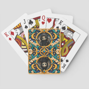 Cute Baby Grim Reaper, Mythical Poker Cards
