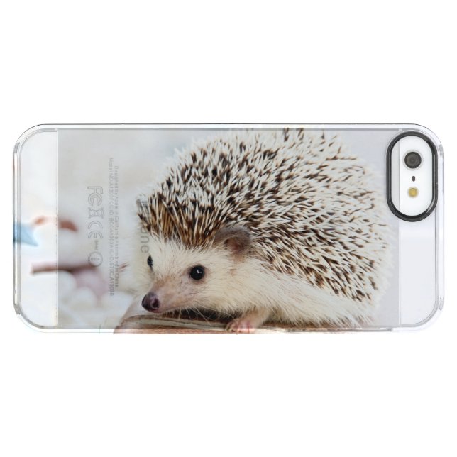 Cute Baby Hedgehog Animal Uncommon iPhone Case (Back Horizontal)