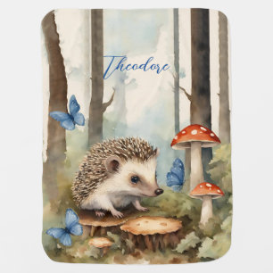 Cute Baby Hedgehog Blanket