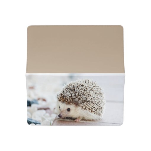Cute Baby Hedgehog Checkbook Cover Zazzle
