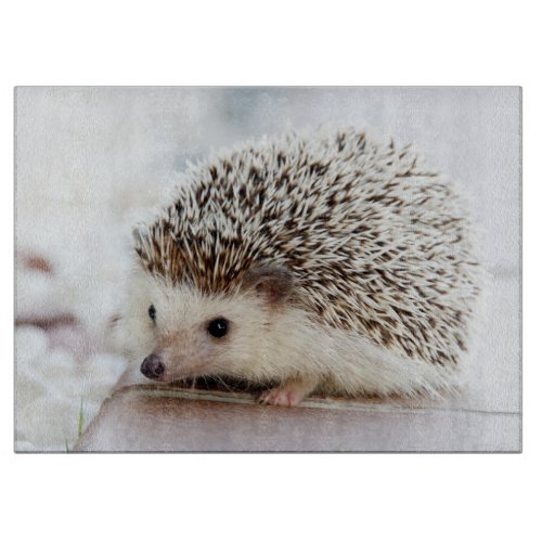 Cute Baby Hedgehog Cutting Board