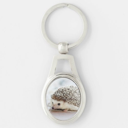 Cute Baby Hedgehog Keychain