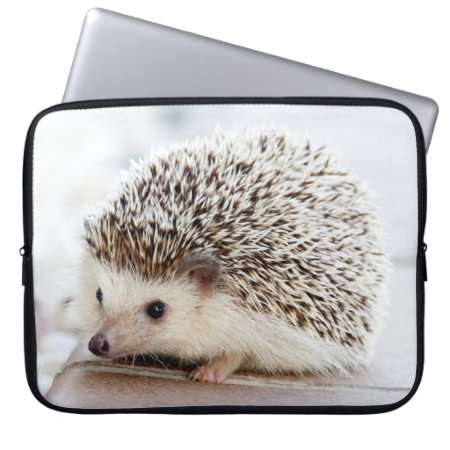 Cute Baby Hedgehog Laptop Sleeve