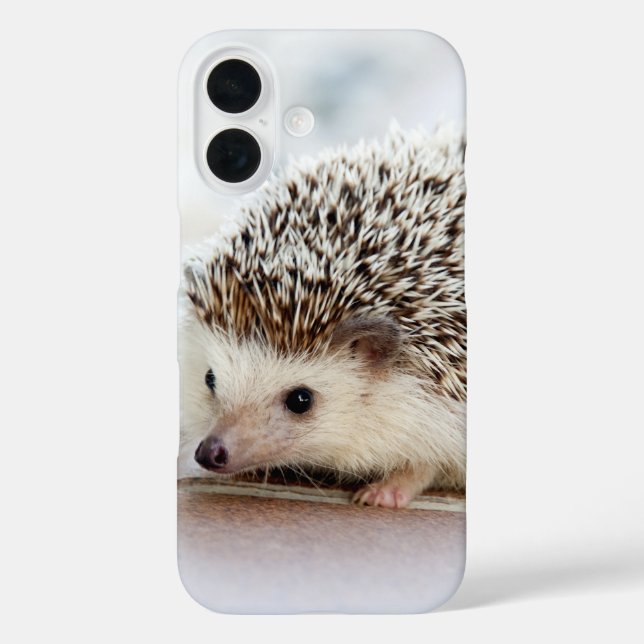 Cute Baby Hedgehog Photo Case-Mate iPhone Case (Back)