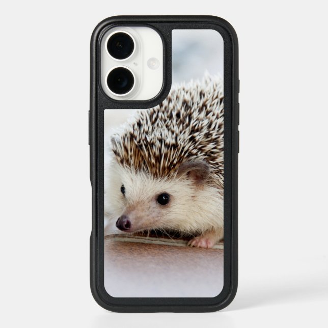 Cute Baby Hedgehog Photo Otterbox iPhone Case (Back)