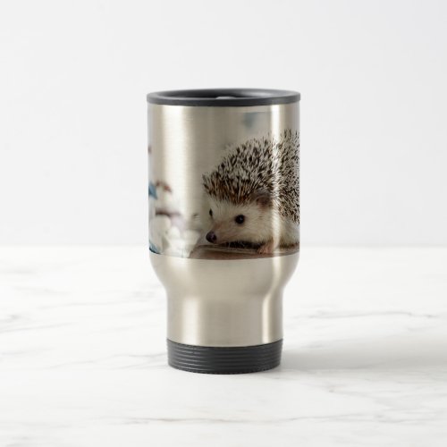 Cute Baby Hedgehog Travel Mug