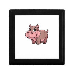 Cute Baby Hippo Moo Deng Tank Top_1 Gift Box