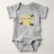 Cute Baby Honey Bee Honeycomb Heart with Name
