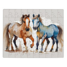 Cute baby horse Puzzle