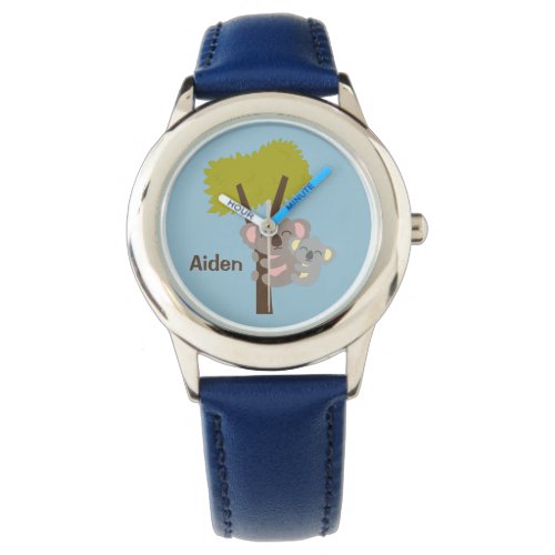 Cute Baby Koala Bear and Mommy For Kids Watch